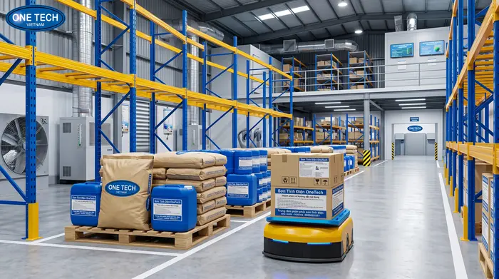 Bảo quản bột sơn tĩnh điện Bảo quản bột sơn tĩnh điện đúng cách trong kho tại TP.HCM
