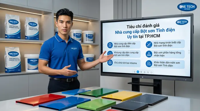 Đánh giá nhà cung cấp bột sơn tĩnh điện Tiêu chí đánh giá nhà cung cấp bột sơn tĩnh điện uy tín tại Hồ Chí Minh